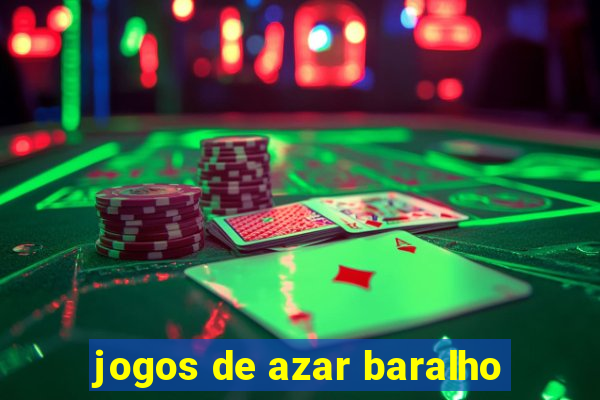 jogos de azar baralho